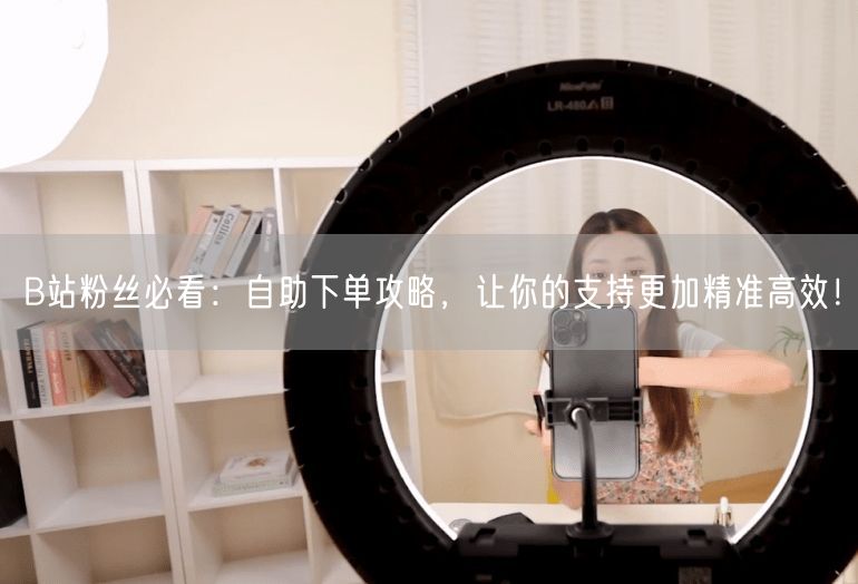B站粉丝必看：自助下单攻略，让你的支持更加精准高效！