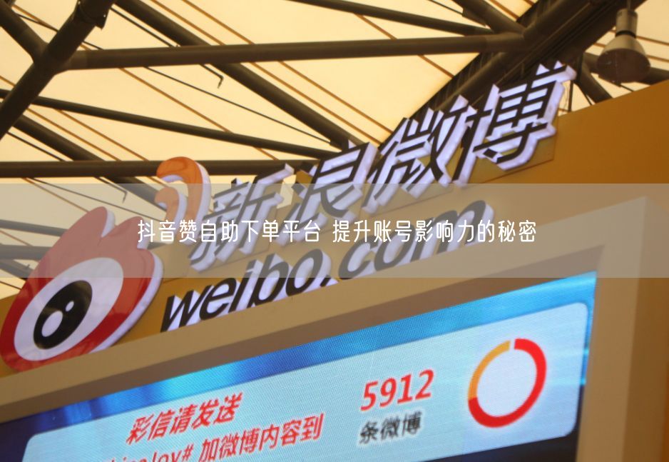 抖音赞自助下单平台 提升账号影响力的秘密